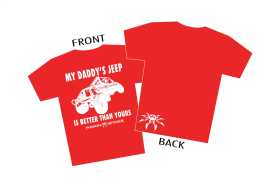 Youth Daddys Jeep T-Shirt